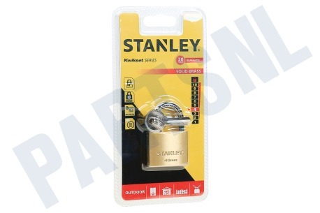 Stanley  S742-031 Stanley Hangslot Solid Brass 40mm