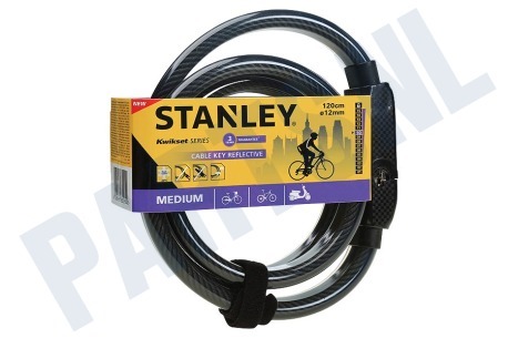 Stanley  S741-161 Stanley Fietskabel sleutelslot 120cm