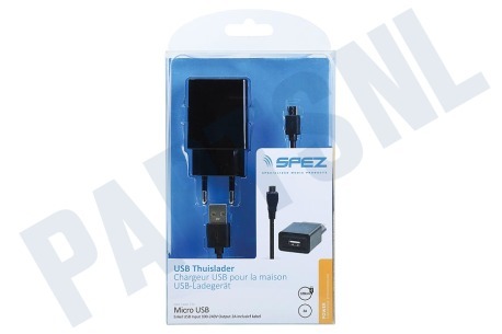 Empire  USB Thuislader Micro USB 2A inclusief kabel 100cm