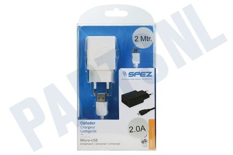 Spez  Oplader Micro USB, 2A