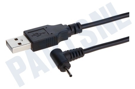 Ahl  USB Kabel Laadkabel, 2,0 mm pin