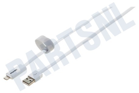 Spez  USB Kabel Micro USB en Apple Lightning Connector, 100cm, Wit