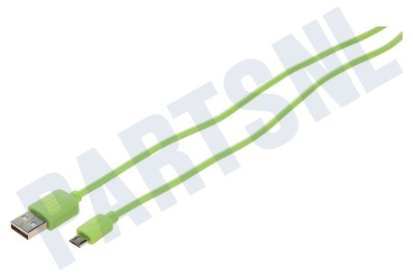 Falk  USB Kabel Micro USB, Groen, 100cm