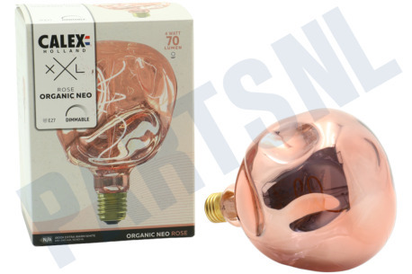 Calex  2101004300 XXL Organic Neo Rose Ledlamp 4W 1800K Dimbaar