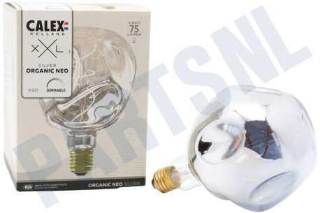 Calex  2101004500 XXL Organic Neo Silver Ledlamp 4W 1800K Dimbaar