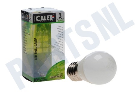 Calex  472351 Calex LED Kogellamp 240V 3W E27 P45, 250 lumen 2700K