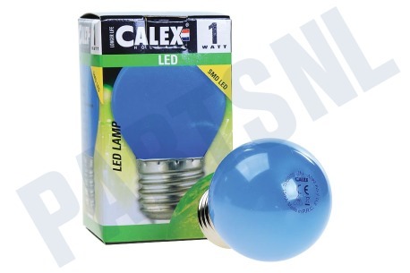 Calex  473412 Calex LED Kleurlamp Blauw 240V 1W E27