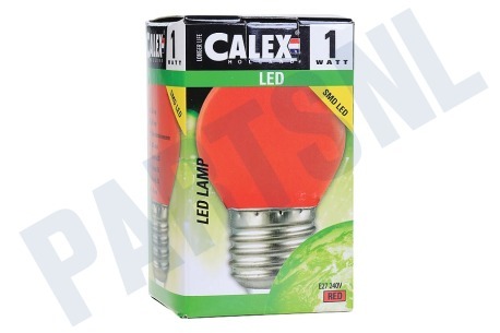 Calex  473428 Calex LED G45 220-240V 0.5-1W Rood E27