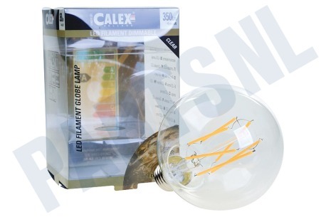 Calex  425454 Calex LED volglas Lang Filament Globe lamp 4W E27