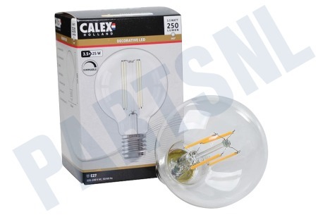 Calex  1101002300 LED volglas LangFilament Globelamp 3,5W E27