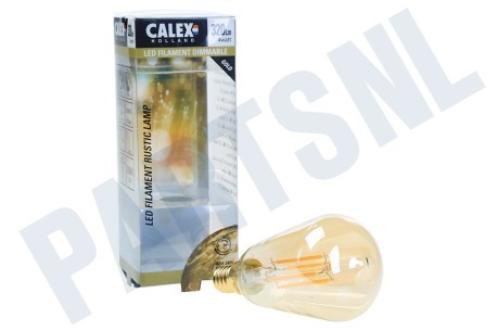 Calex  425400 Calex LED Volglas Filament 3.5W E14 Gold ST48