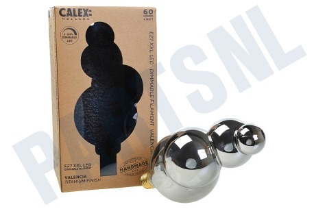 Calex  426014 Calex Valencia Led lamp 4W E27 Titanium dimbaar
