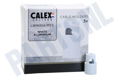 Calex  940092 Calex Plafondhouder, Wit Aluminium