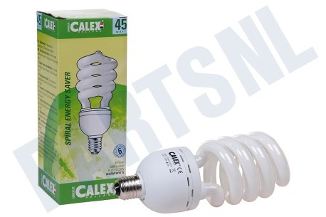 Calex  571584 Calex T5 spiraal spaarlamp 240V 45W E27 2700K