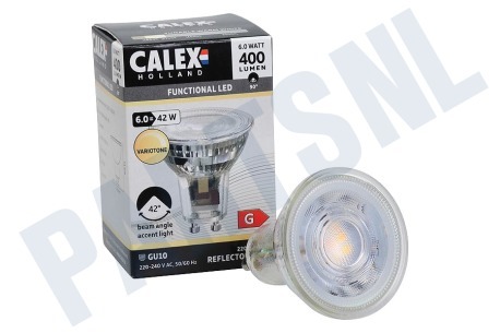 Calex  1301001300 SMD LED lamp GU10 6W Variotone 2200-3000K