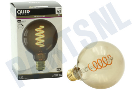 Calex  2001001700 Globe LED Natural Straight Filament G95 E27 4W Dimbaar