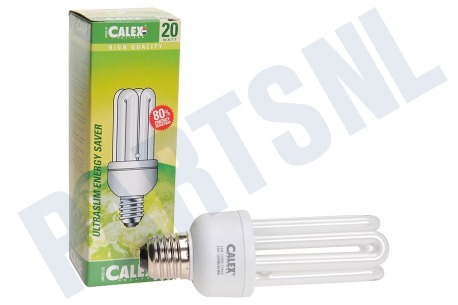 Calex  575376 Calex Mini Spaarlamp 240V 20W E27 2700K