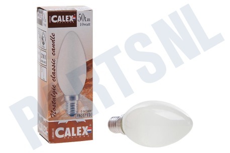 Calex  413334 Calex Kaarslamp 240V 10W 50lm E14 mat