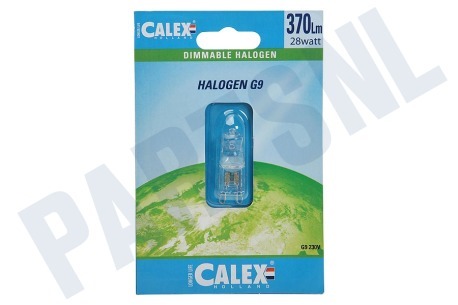 Calex  509208 Calex Spaar Halogeenlamp 230V 28W(37W) G9 helder