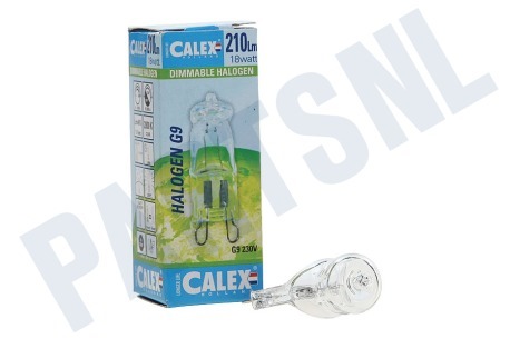 attribuut Ijsbeer Voor een dagje uit Calex 518206 Calex Spaar Halogeenlamp 230V 18W(25W) G9