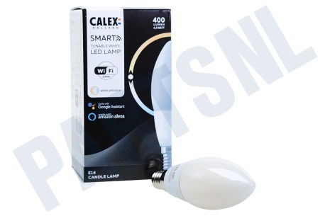 Calex  Smart LED Filament Softline Kaarslamp B35 E14 Dimbaar