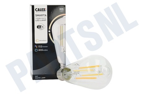 Calex  Smart LED Filament Clear Rustieklamp E27 Dimbaar