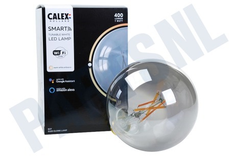 Calex  Smart LED Filament Rustic Smokey Globelamp E27 Dimbaar