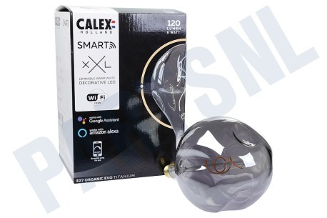 Calex  Smart XXL Organic EVO Titanium 6W 120LM 2100K