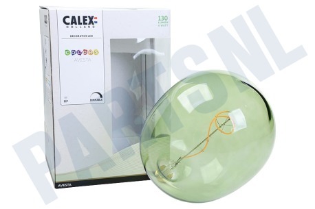 Calex  Colors Avesta Quartz Emerald Green LED lamp 4W Dimbaar