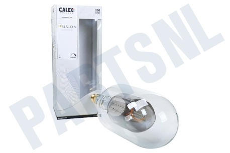 Calex  Sundsvall Clear/Titanium Fusion LED lamp 3W Dimbaar