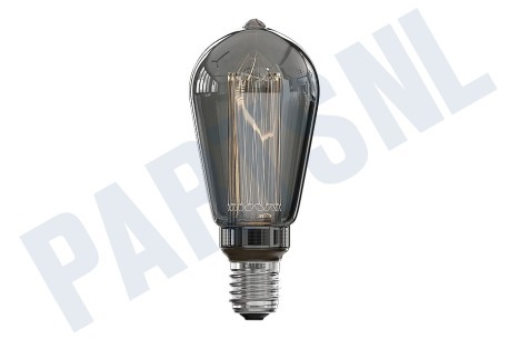 Calex  LED Glasfiber Titanium ST64 Rustieklamp 3,5W E27 Dimbaar