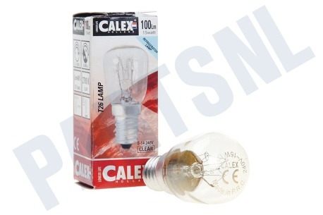 Calex  412486 Calex Gloeilamp 240V 15W E14 helder T26 voor koelkast