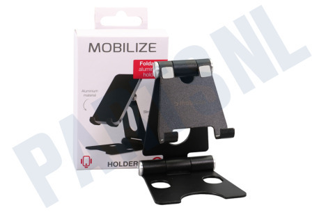 Mobilize  MOB-DH-001 Mobilize Foldable Aluminium Phone Holder Black