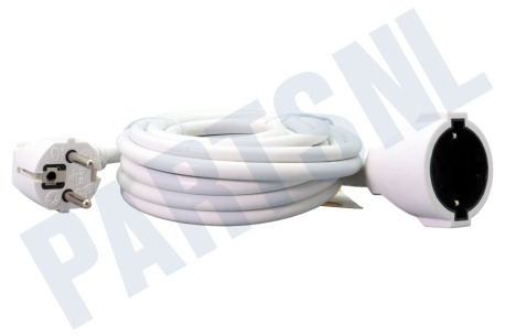 Exin  Snoer 3x1.5mm2 16A wit RA 5M