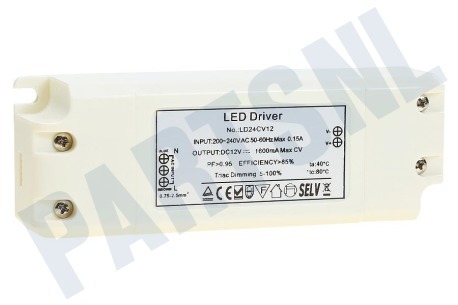 Tradim  Tradim 12V dimbare LED driver 24W
