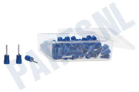 Klemko  Kabelschoen blauw -pen- P=6.7  1.9mm