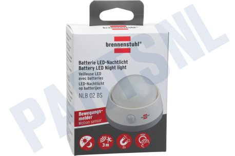 Brennenstuhl  LED Nachtlamp op batterijen met bewegingsmelder