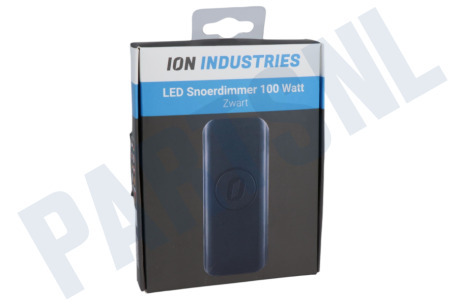 ION Industries  Snoerdimmer 100 watt, zwart