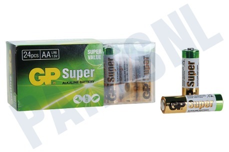 GP  LR6 Super Alkaline AA - 24 batterijen