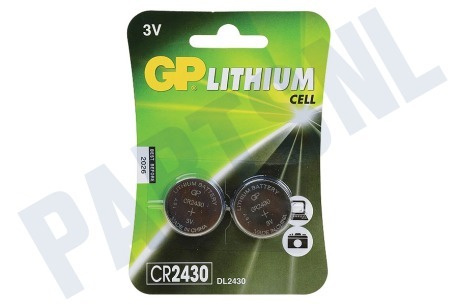 GP  CR2430 GP Lithium Knoopcel 3V