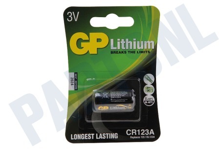 Philio  CR123A CR123A batterij GP Lithium
