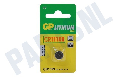 GP  CR11108 Lithium CR11108 - 1 knoopcel