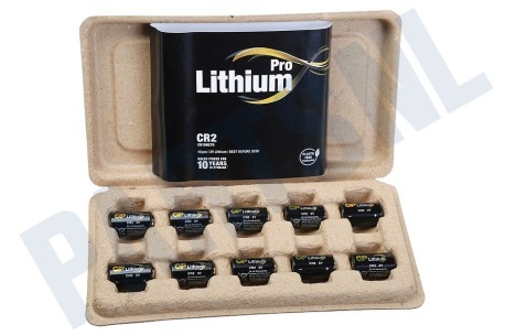 GP  Lithium Pro CR2 Batterij, 10 stuks