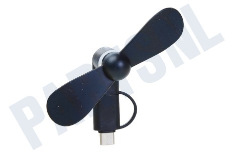 Funtastix  Ventilator Mini Fan, met Lightning en Micro USB plug