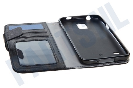 Samsung  Book Case Basic, Zwart, PU-Leder, Magnetische sluiting