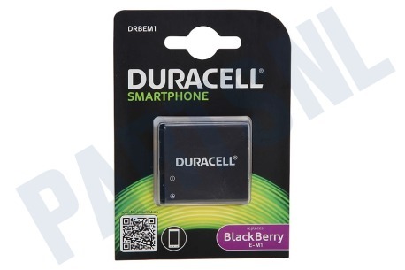 Duracell  E-M1 Accu Blackberry Li-Ion 3.7V 1000mAh