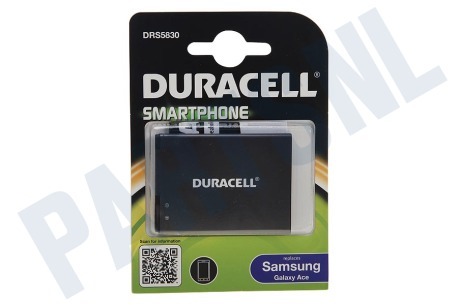 Duracell  GT-S5830 Accu Samsung Li-Ion 3.85V 1450mAh
