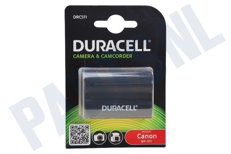 Duracell  DRC511 Accu Canon BP-511 Li-Ion 7.4V 1400mAh