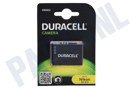 Duracell  DR9932 Accu Nikon EN-EL12 Li-Ion 3.7V 1000mAh