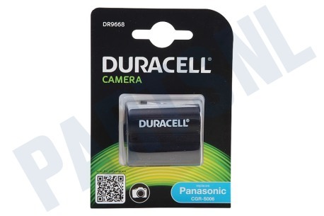 Duracell  DR9668 Accu Panasonic CGR-S006 Li-Ion 7.4V 700mAh